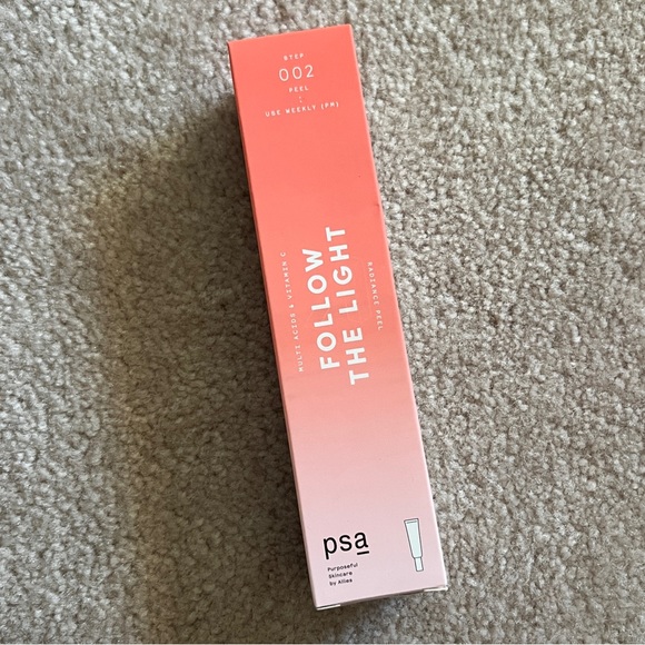 *NEW* PSA FOLLOW THE LIGHT MULTI ACIDS & VITAMIN C RADIANCE PEEL, 1.7 o z - Picture 7 of 13